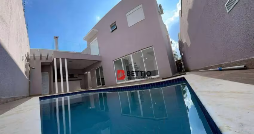 Sobrado para aluguel e venda com área de 278 m², 3 quartos suítes, cond. maria dulce indaiatuba sp