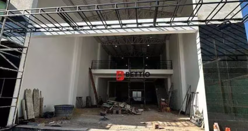 Salão em construção para locação na av. conceição, indaiatuba - sp