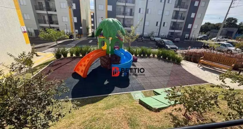 Apartamento para locação com 2 dormitórios e área de lazer, evo residence, indaiatuba sp