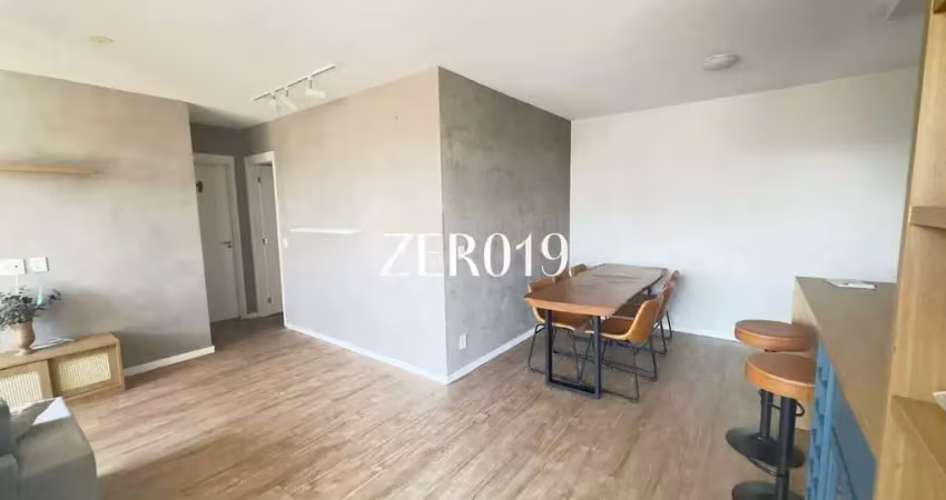 Apartamento a venda no bairro taquaral em campinas com 73m² possui 2 quartos