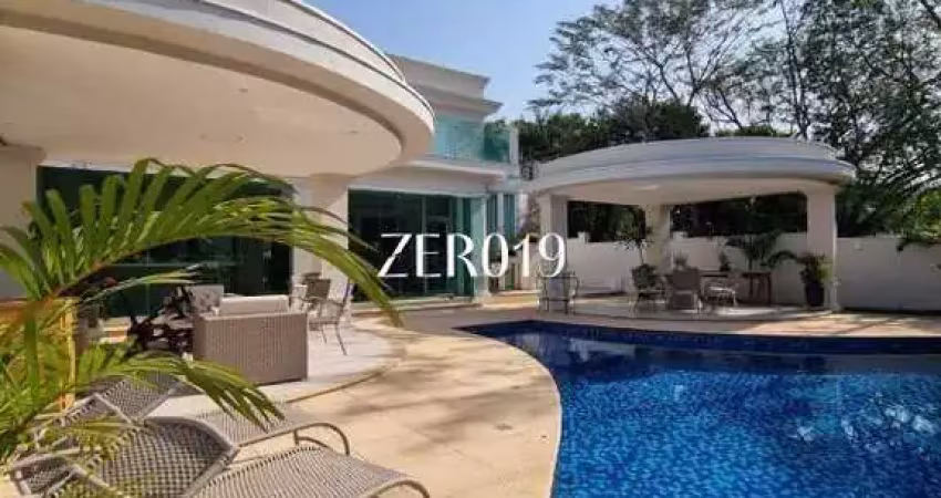 Casa a venda 450m² com 6 suítes, 3 salas e escritório, bairro jardim américa, paulínia/sp | cód.: 17034