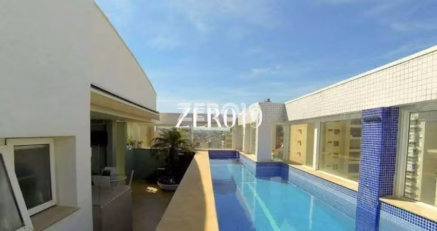 Apartamento na cobertura à venda de 380m², 5 dormitórios à venda no cambuí, em campinas/sp. | cód.: 11588