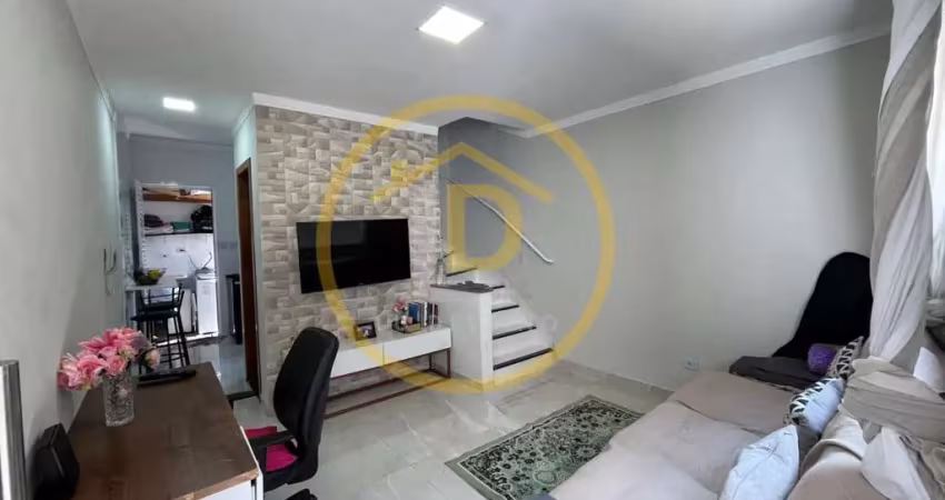 Casa em condomínio para venda em praia grande, jardim real, 2 dormitórios, 2 banheiros, 1 vaga
