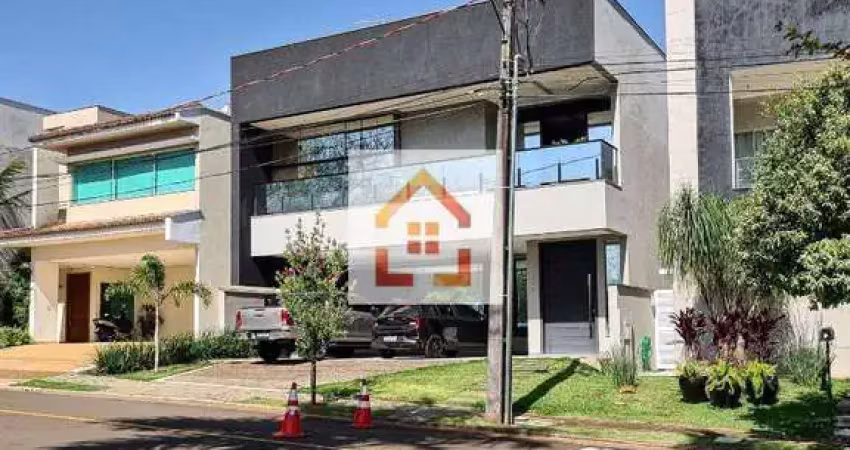 Casa à venda em londrina, royal forest, com 5 suítes, com 360 m², cond. royal forest