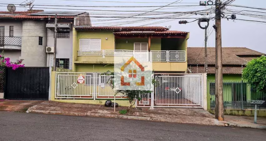 Sobrado à venda em londrina, jardim itália, com 3 quartos, com 220 m²