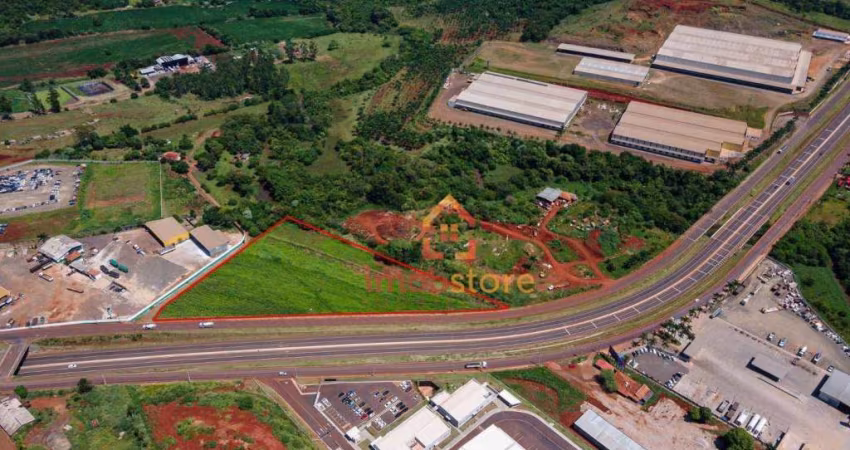 Terreno à Venda no Industrial 4 com Zoneamento ZI-3 e 26.467,99  m², Próximo à BR-445 e Indústrias Locais - Londrina/PR