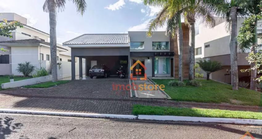 Casa à venda no condomínio sun lake residence- 3 suítes, 5 banheiros, 265m² - londrina/pr