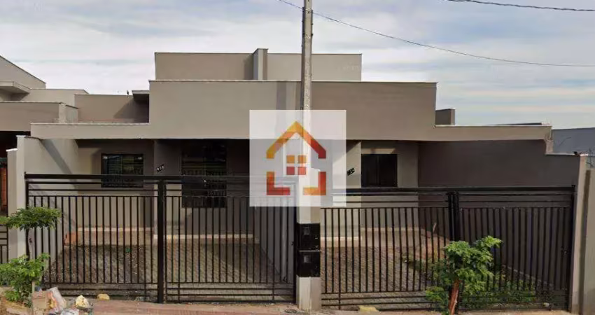 Casa à venda em londrina, jardim oscavo santos, com 3 quartos, com 84 m²