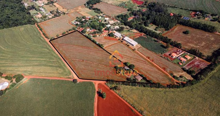 VENDA de Área com 40.000m² na Estr. Da Cegonha, Prox. á Venda Dos Pretos por R$ 4.200.00 - Londrina/PR