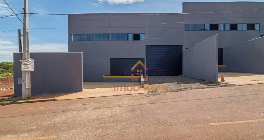 Barracão recém construído para locação, próximo à Av. Tiradentes, construção com 800m² por R$ 69.000/mês