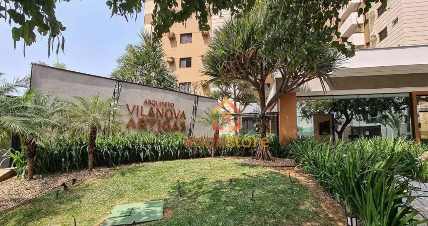 Apartamento com Vista para o Lago Igapó - 3 Suítes, 217 m² no Edifício Arquiteto Vilanova Artigas - Jardim do Lago, Londrina/PR - R$ 1.850.000