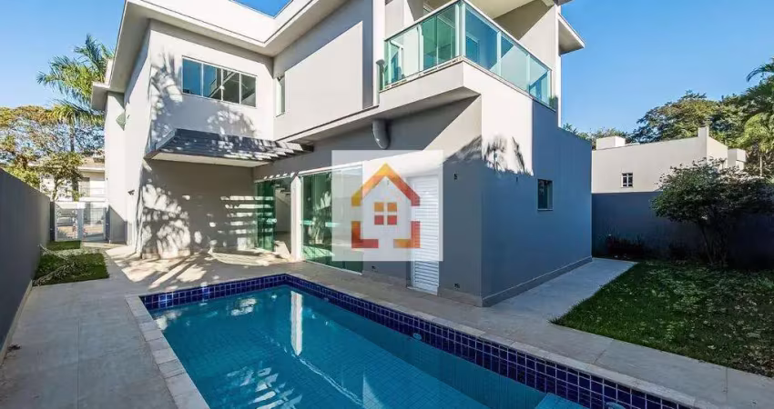 Casa à venda em londrina, gleba fazenda palhano, com 3 suítes, com 280 m², cond. alphaville ii