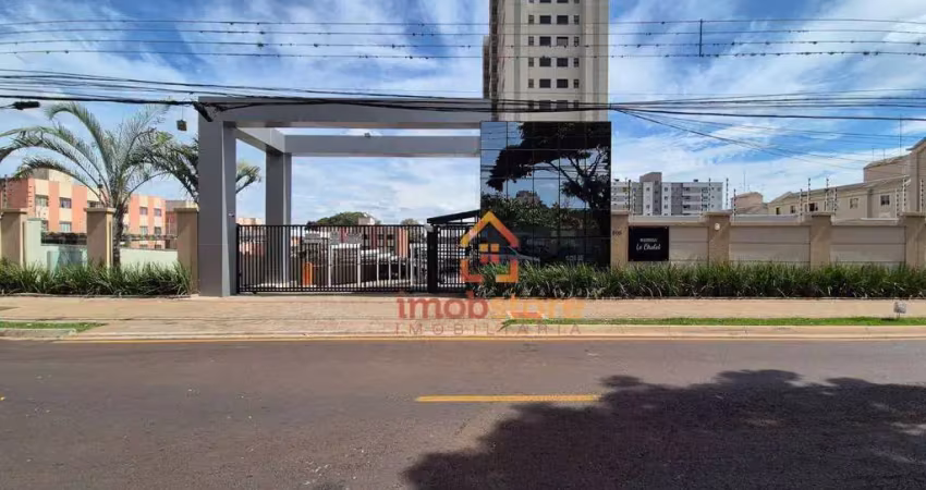 Apartamento com 2 dormitórios à venda, 56 m² por r$ 375.000 - edificio le chalet- parque jamaica - londrina/pr