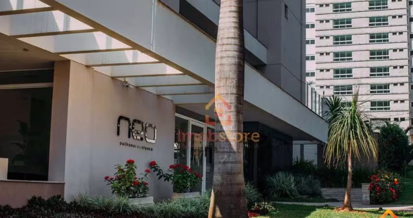 Apartamento com 3 dormitórios à venda no ed neo palhano com 78 m² por r$ 620.000 - gleba fazenda palhano - londrina/pr