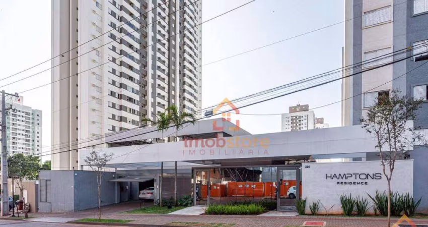 Apartamento com 2 dormitórios, sala estendita para locação no Edifício Hamptons, 64 m² por R$ 3.000/mês - Aurora - Londrina/PR