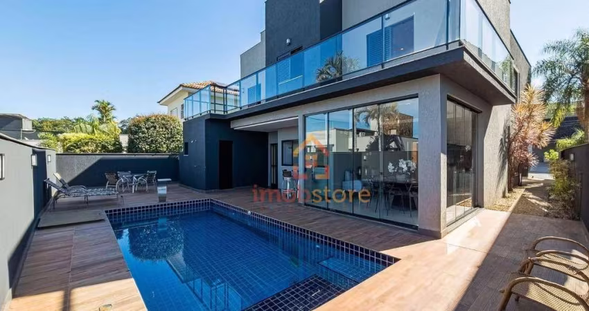 Belíssimo sobrado com 5 suítes  à venda no Condomínio Alphaville II, 320 m² por R$ 3.490.000 - Vivendas Do Arvoredo - Londrina/PR