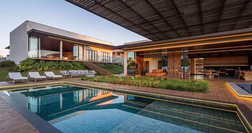 Casa com 4 suítes à venda, com 609 m² no condomínio estância santa paula por r$ 5.500.000 - cambé/pr