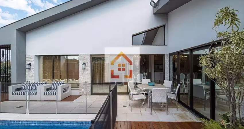 Casa à venda em londrina, recanto do salto, com 4 suítes, com 330 m², cond. sun lake