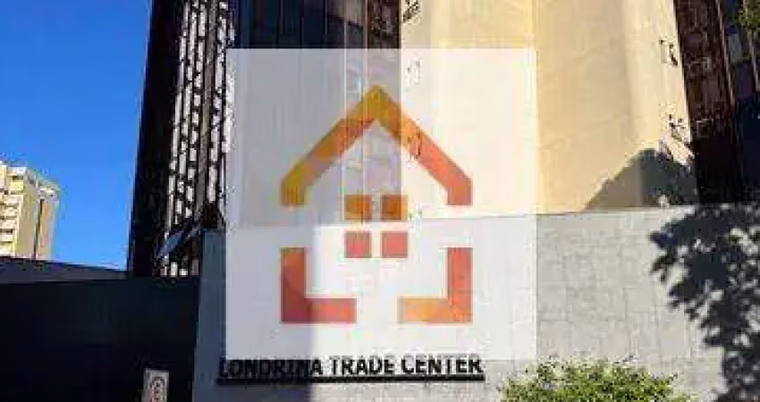Sala para locação no ed londrina trade center, 74 m² por r$ 2.400/mês- centro-londrina/pr