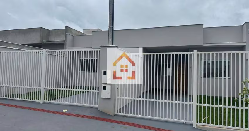 Casa à venda em londrina, jardim moema, com 2 quartos, com 62 m²