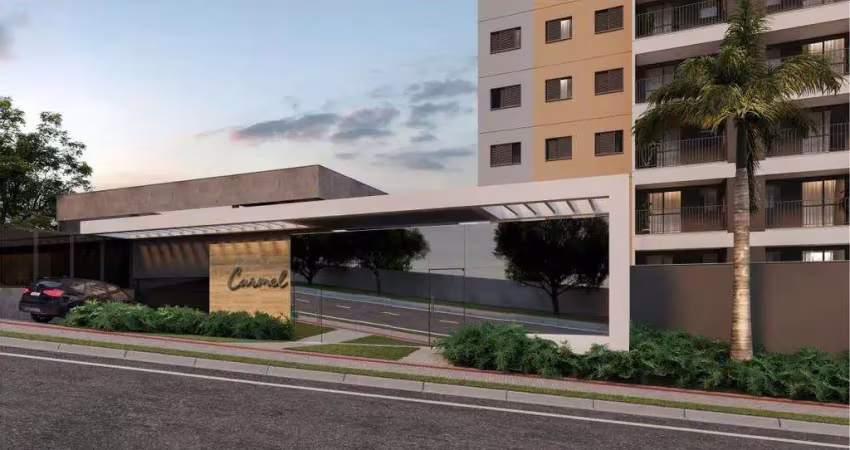 Apartamento à venda no edifício carmel, com 3 dormitórios, 64m²  por r$515.000,00-  gleba palhano- londrina - pr