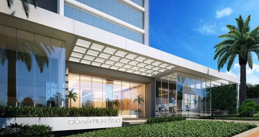 Sala para alugar em londrina, palhano 1, com 187.5 m², edifício quartier 550