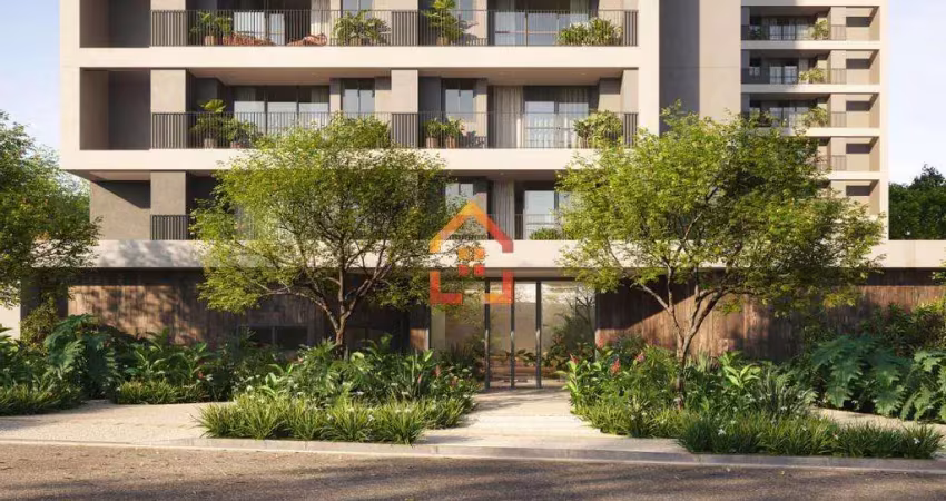Apartamento à venda ed. poema (venda dos direitos), em fase de construção por r$ 1.215.000, 92m² - palhano 2 - londrina-pr
