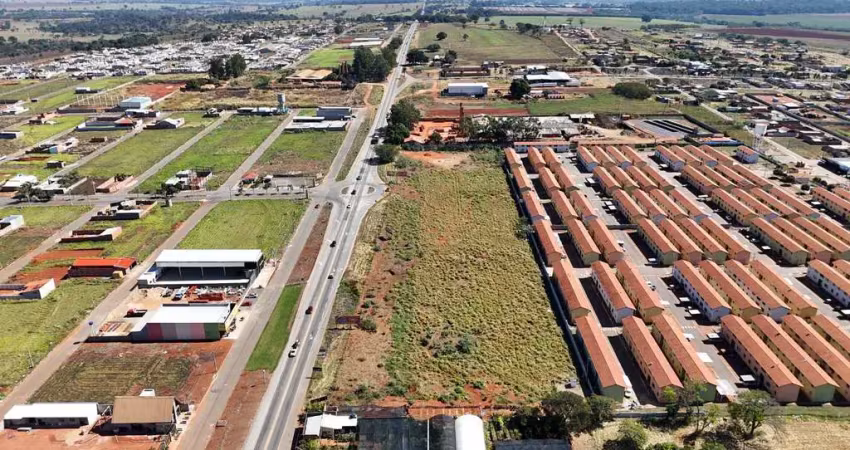 Area comercial na go-060 com 21.406 m² com mais de 300 metros de frente para rodovia