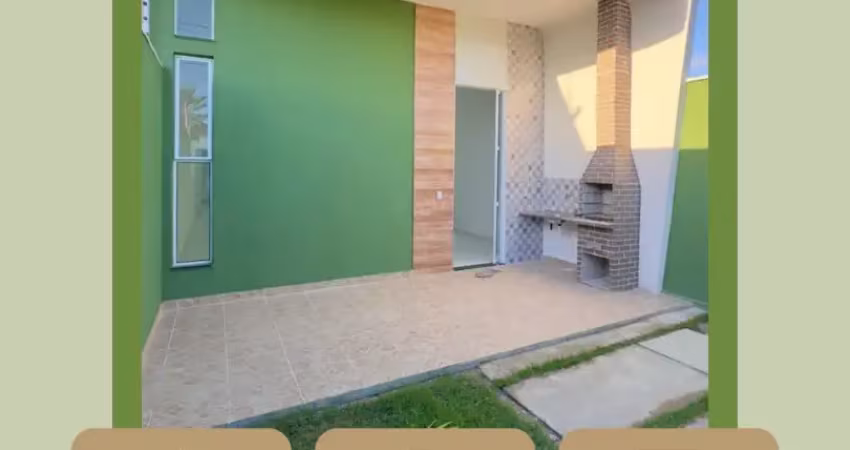 Casas planas prontas para morar no boa vizinhança pacatuba iv