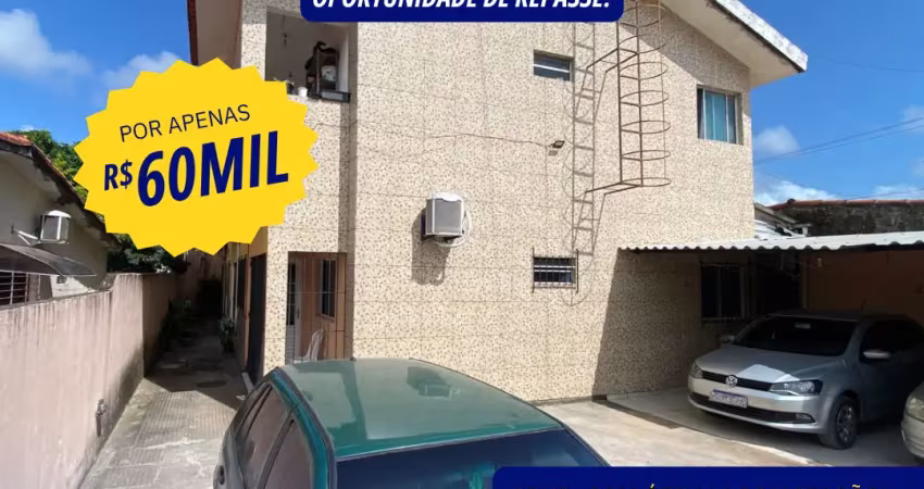 Repasse no janga, com 3 quartos, varanda e ótima localização!!!