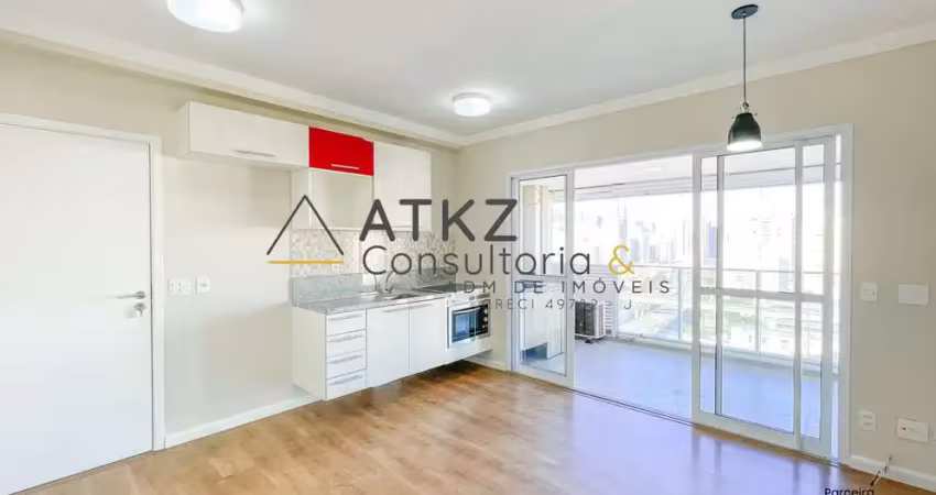 Charmoso apartamento de 1 dormitório e uma suíte de 42m² no brooklin!