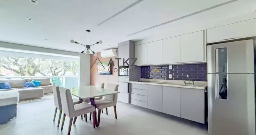 Brooklin  – studio mobiliado com serviços de clube e localização privilegiada