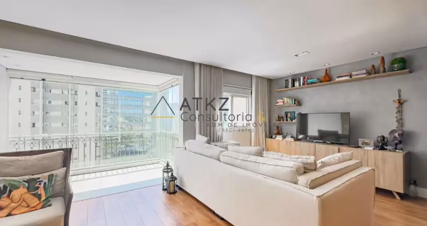 Brooklin – apartamento mobiliado, sofisticado e pronto para morar