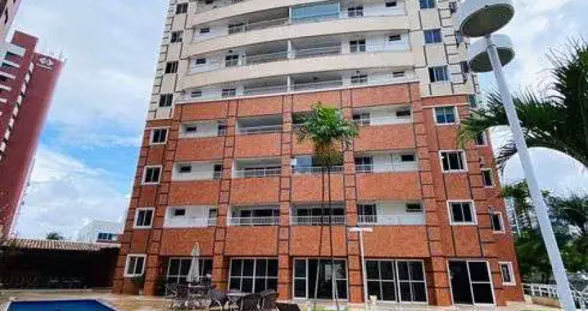 Apto no guararapes com 112m2 de área, 3 suítes, móveis fixos, dependência completa, 2 vagas e lazer!