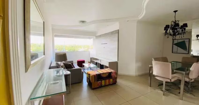 Apto mobiliado no papicu com 100m2 de área, 3 quartos, dependência completa e 1 vaga!!