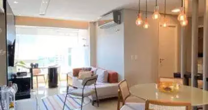 Apto de luxo no ed. isla jardin, 70m2 de área, todo projetado, 2 quartos, 2 vagas e lazer completo!!