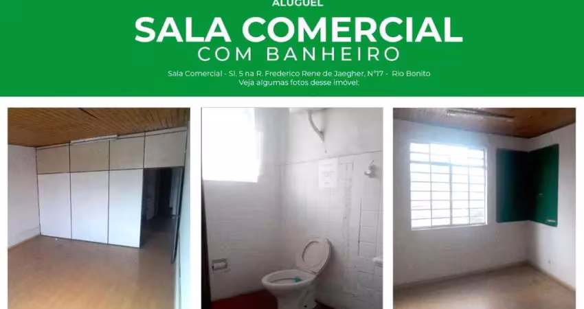 Sala comercial para alugar na Rua Frederico Rene de Jaegher, 17, Rio Bonito, São Paulo