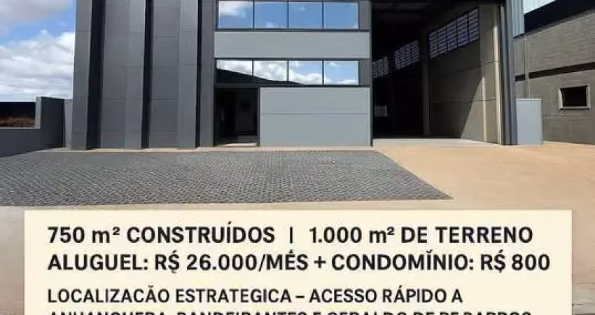 Barracão / Galpão / Depósito para alugar no Água Santa, Piracicaba 