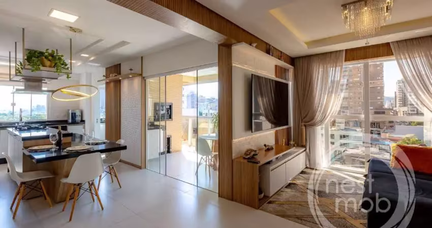 Apartamento com 128.1 m² e 3 suítes à venda em itapema - meia praia a 500 metros do mar.