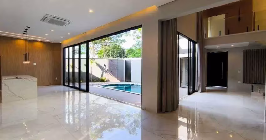 Casa contemporânea no golden park c. piscina, 4 suítes, pronta para morar