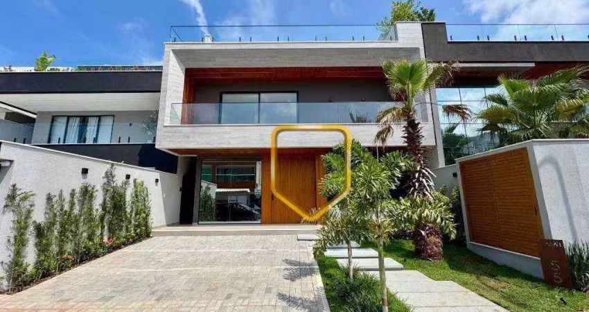 Casa com 4 dormitórios à venda, 375 m² por r$ 3.750.000,00 - recreio dos bandeirantes - rio de janeiro/rj