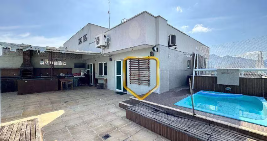 Cobertura rio2 com 4 quartos à venda, 240 m² por r$ 1.700.000 - barra da tijuca - rio de janeiro/rj