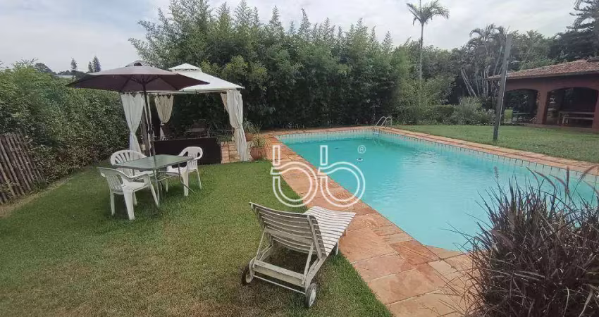 Chácara com 7 dormitórios à venda, 5200 m² por r$ 4.400.000 - condomínio vale das laranjeiras - indaiatuba/sp