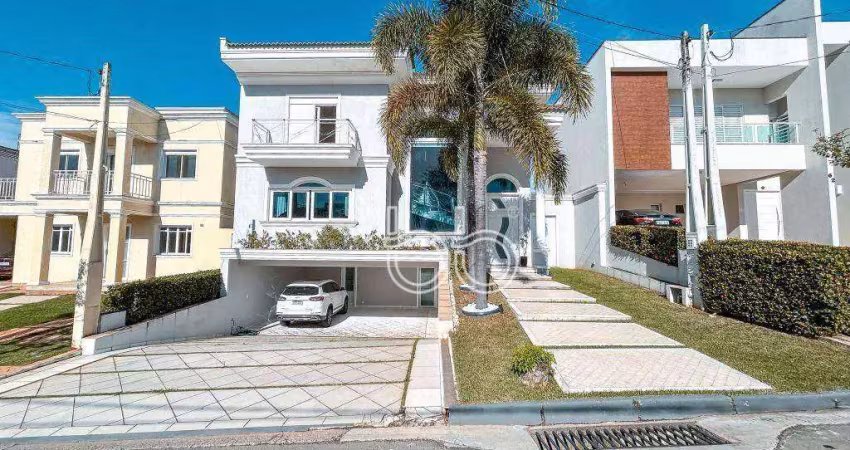 Casa com 4 dormitórios à venda, 439 m² por r$ 2.999.000,00 - condomínio residencial vila suiça - indaiatuba/sp