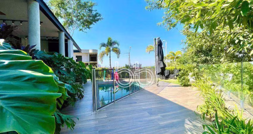 Casa com 4 dormitórios à venda, 222 m² por r$ 2.500.000,00 - condomínio jardins di roma - indaiatuba/sp
