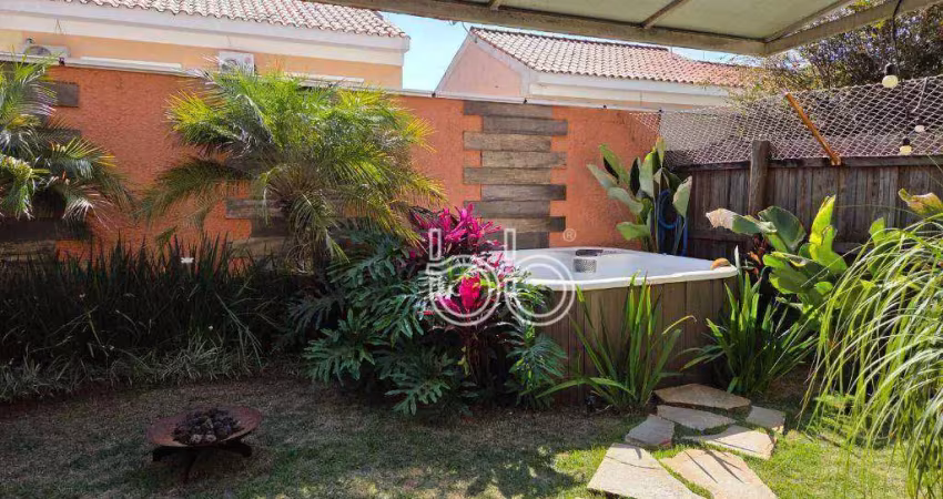 Casa com 3 dormitórios à venda, 106 m² por r$ 1.000.000,00 - condomínio casa bella - indaiatuba/sp