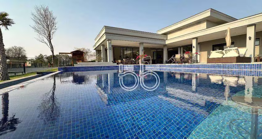 Chácara à venda, 5000 m² por r$ 7.500.000,00 - condomínio recanto das flores - indaiatuba/sp