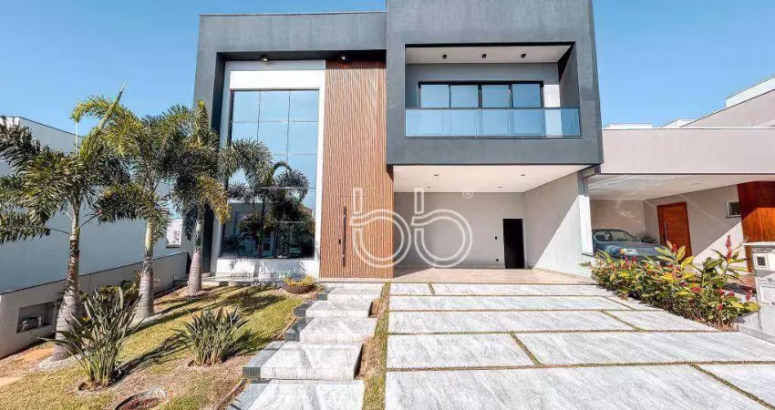 Casa com 3 dormitórios à venda, 295 m² por r$ 2.600.000,00 - condomínio maria josé - indaiatuba/sp