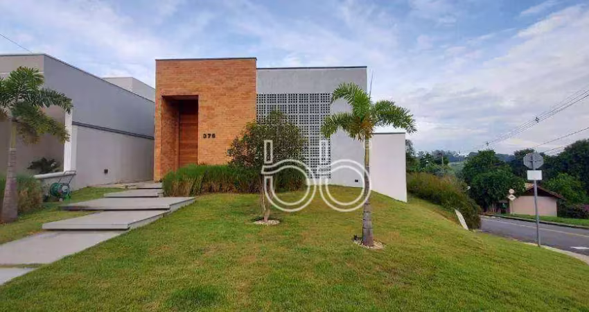 Casa com 4 dormitórios à venda, 272 m² por r$ 2.050.000,00 - condomínio terra magna - indaiatuba/sp