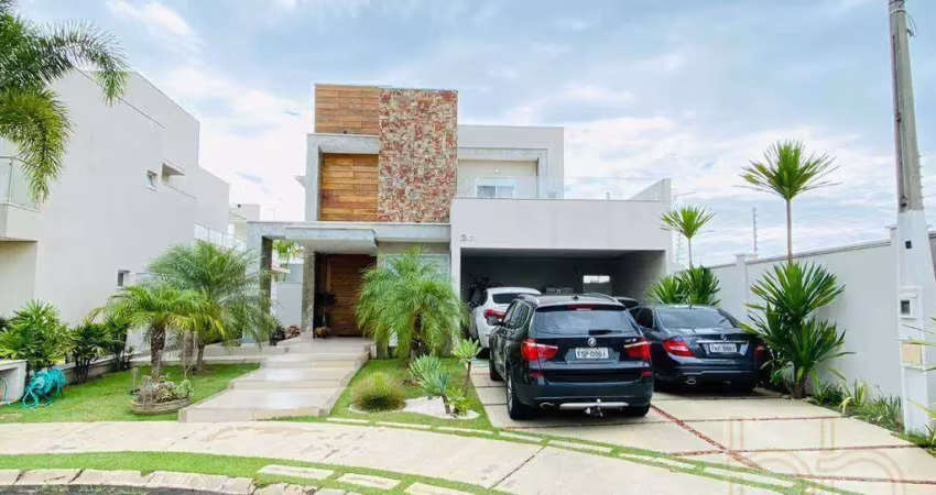 Casa com 3 dormitórios à venda, 409 m² por r$ 3.200.000,00 - condomínio helvetia park - indaiatuba/sp